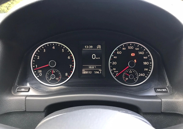 Volkswagen Tiguan cena 28900 przebieg: 189000, rok produkcji 2010 z Szczecin małe 137